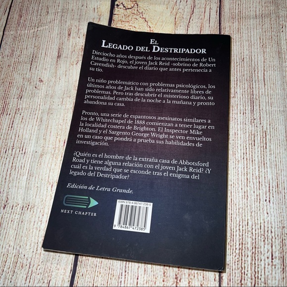 El Legado del destripador libro en español - Picture 2 of 8